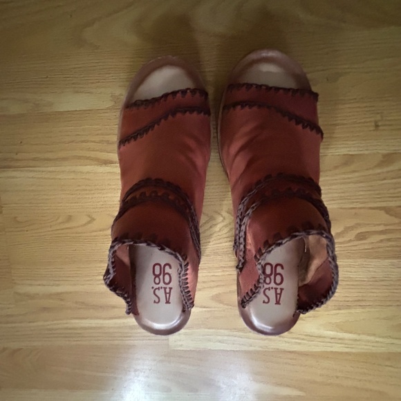 A.S. 98  Open Toe Platform Size 41 - Picture 4 of 7